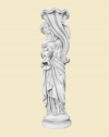 Скульптура бетонная для фонтана девушка с рогом изобилия(антик)